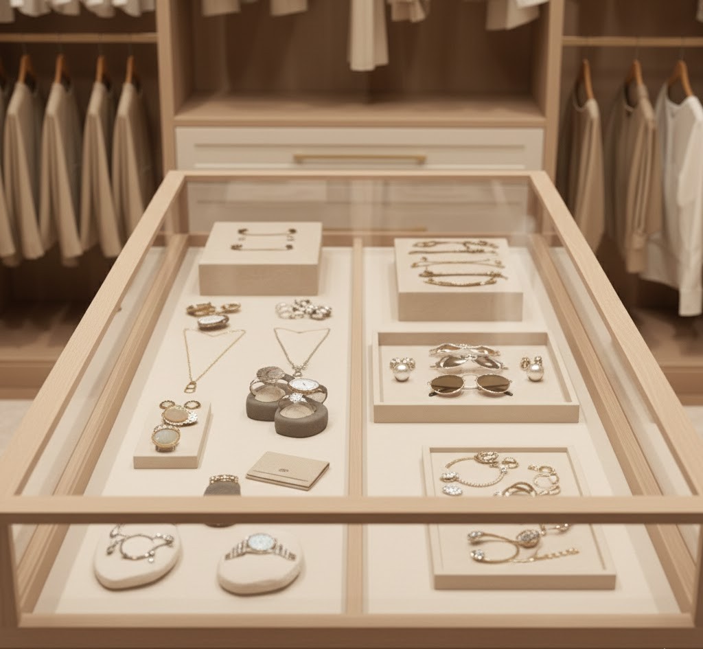 Accessory organization display